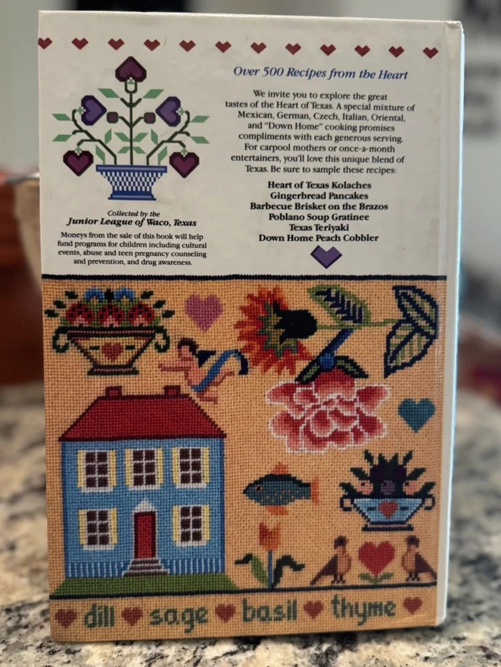 Vintage Hearts & Flours Cookbook: A Sampler of Recipes from the Heart of Texas